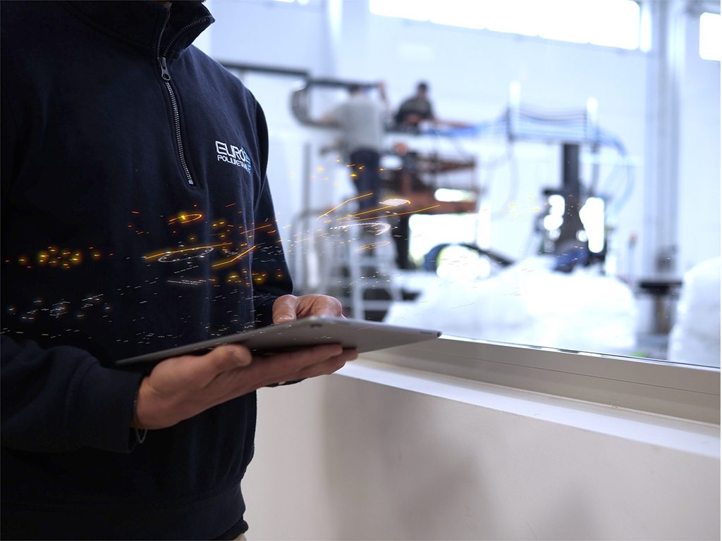 Augmented reality of Eurropoliuretani